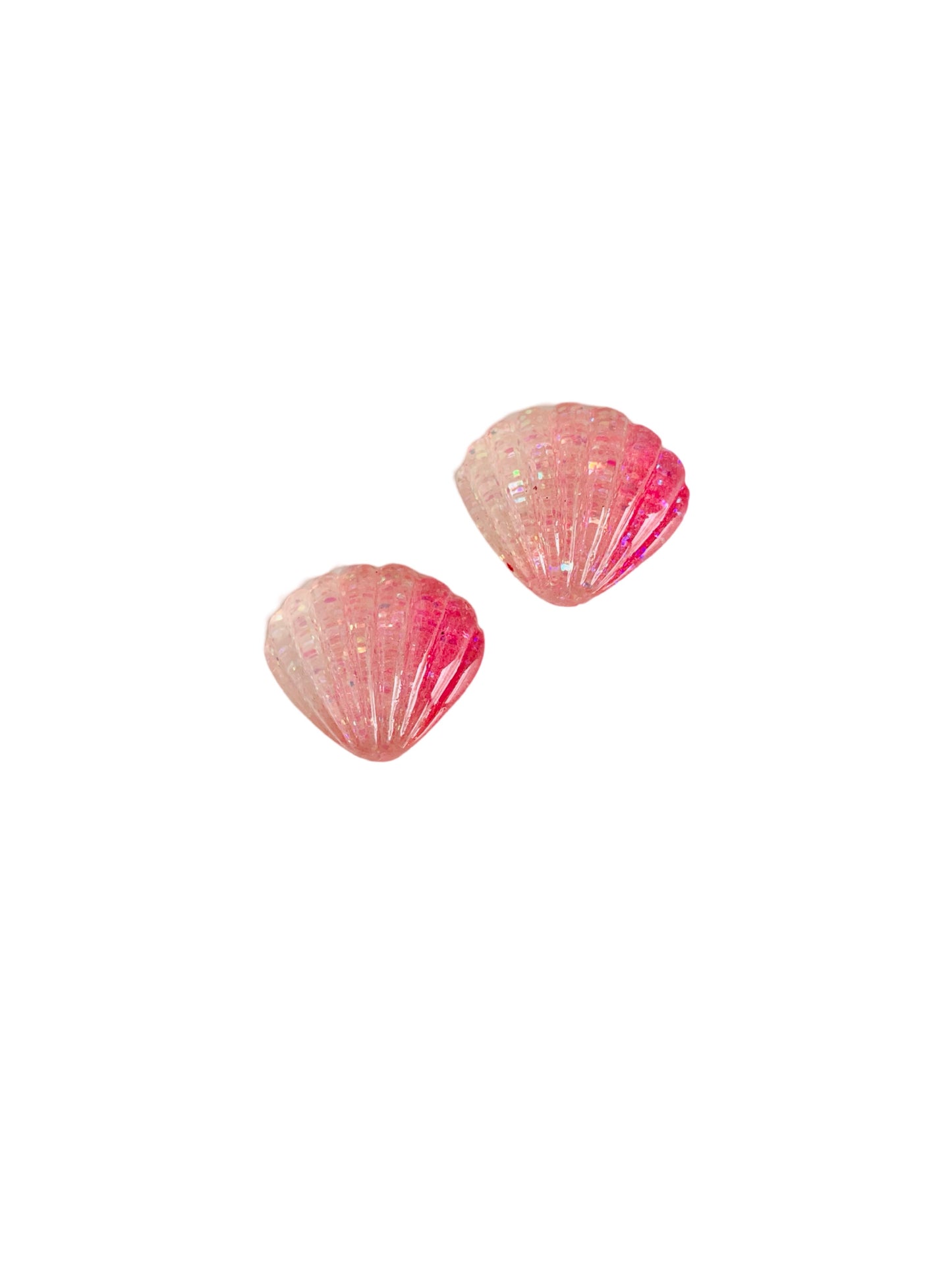 Mermaid Shell Clip Earrings
