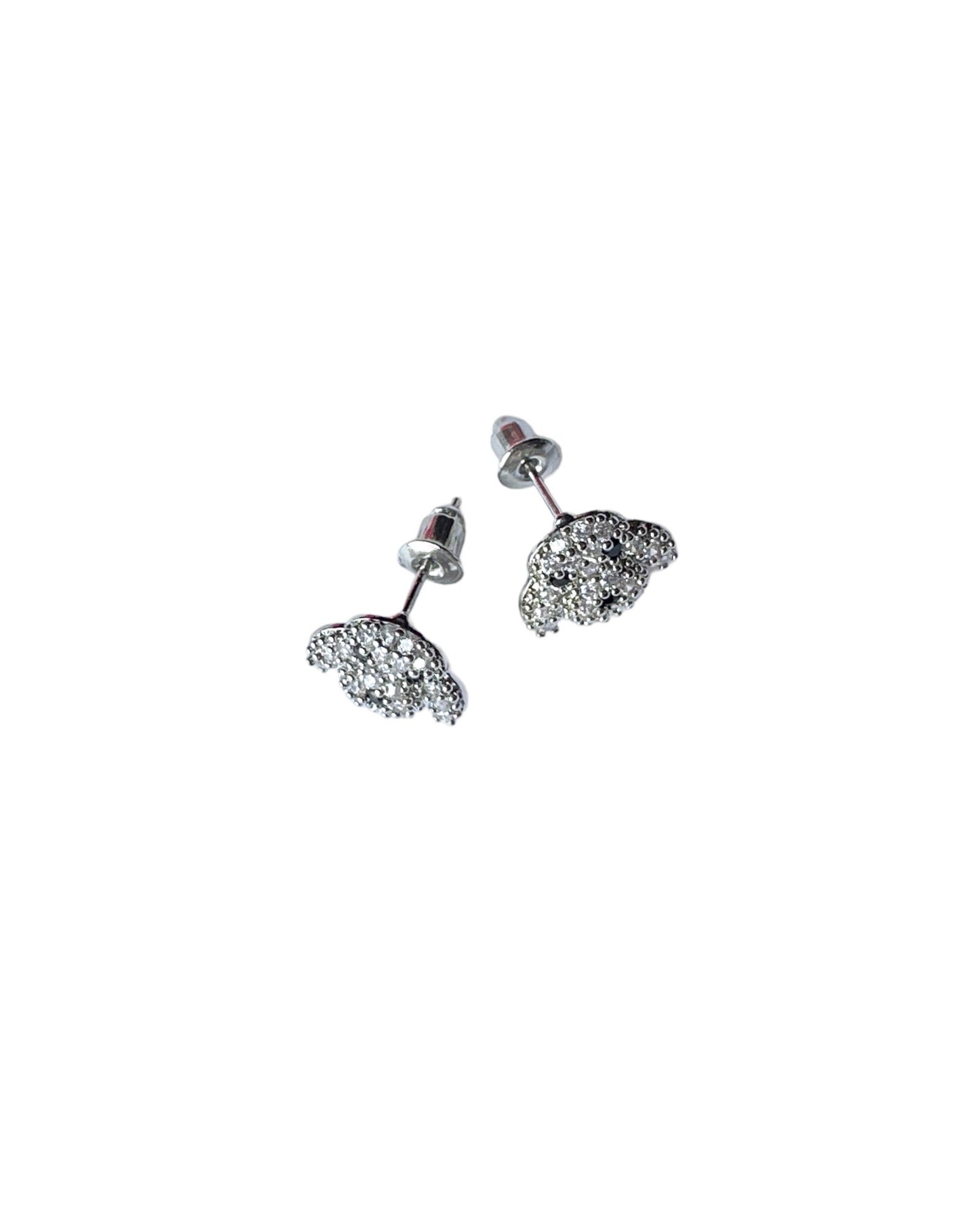 Unicorn Stone Stud Earring / Unicorn Gold Embellished Stud Earring