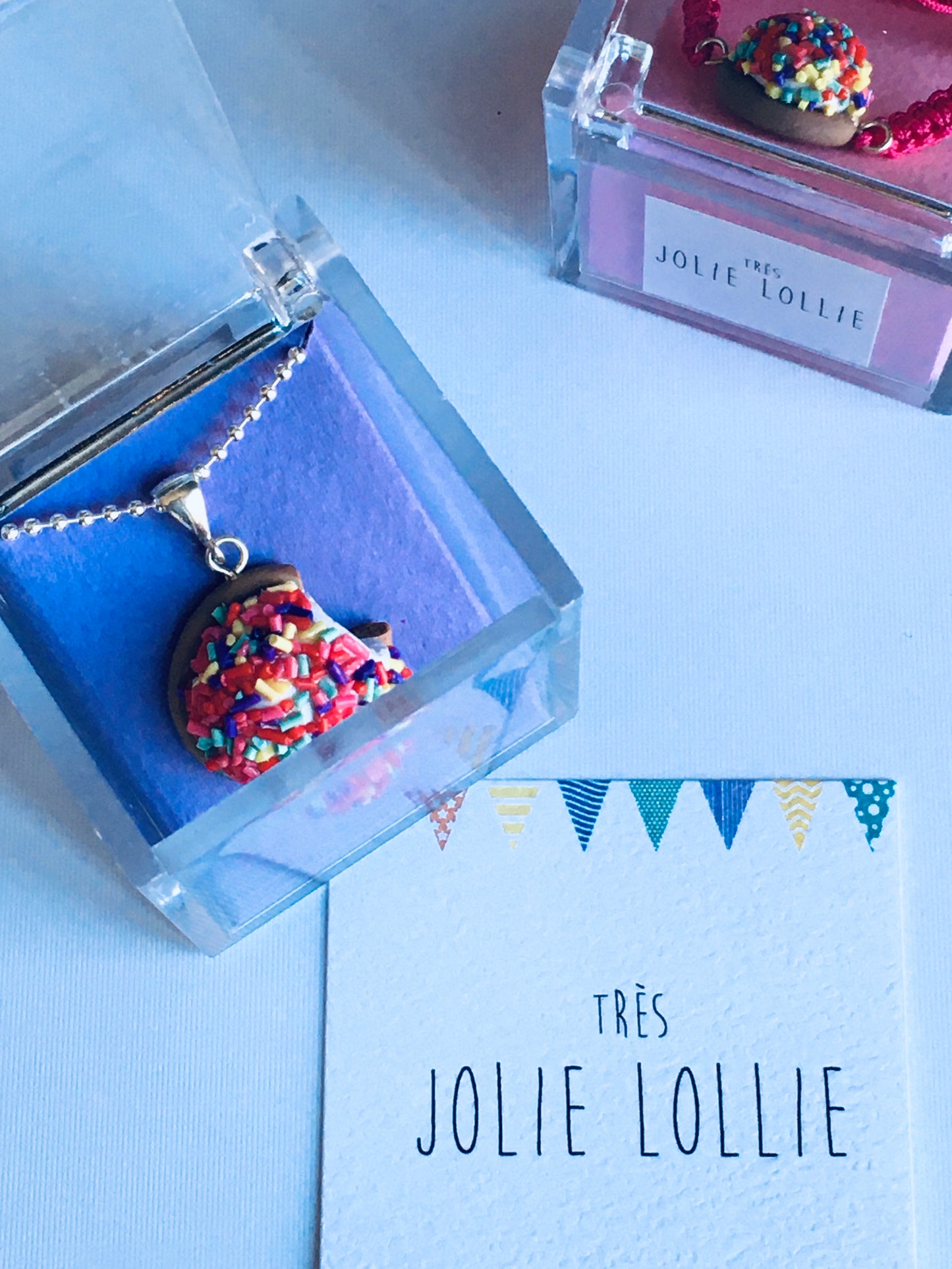 Meat Puf Silver Necklace