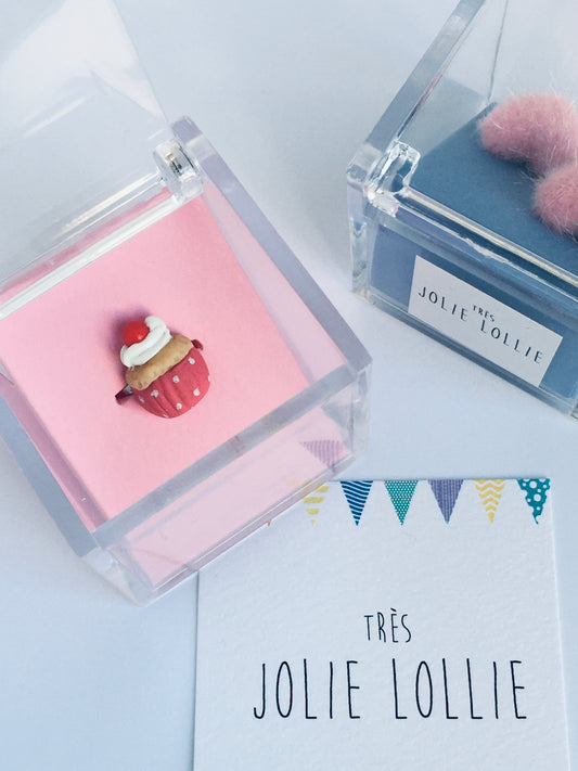 Cupcake Yüzük - Pembe