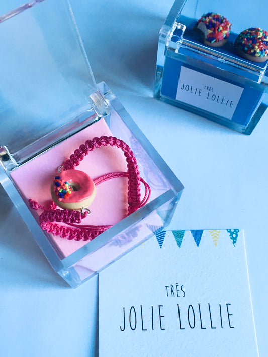 Donut Bileklik - Pembe