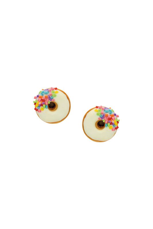 Donut Clip Earrings