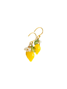 Çiçekli Limon Küpe / Lemon Blossom Earring