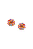 Donut Klips Küpeler / Donut Clipon Earrings