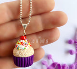 Cupcake Gümüş Kolye / Cupcake Silver Necklace