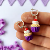 Cupcake Gümüş Küpe / Cupcake Silver Earring