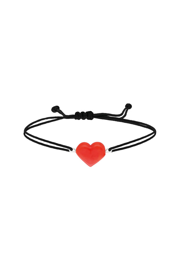 Cam Kalp Bileklik / Glass Heart Bracelet