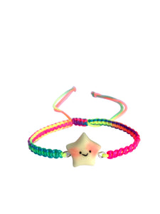 Gece Parlayan Yıldız Bileklik / Glow in the Dark Star Bracelet