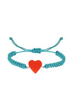 Kırmızı Kalp Bileklik / Red Heart Bracelet