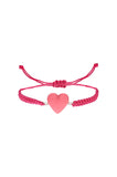 Pembe Kalp Bileklik / Pink Heart Bracelet