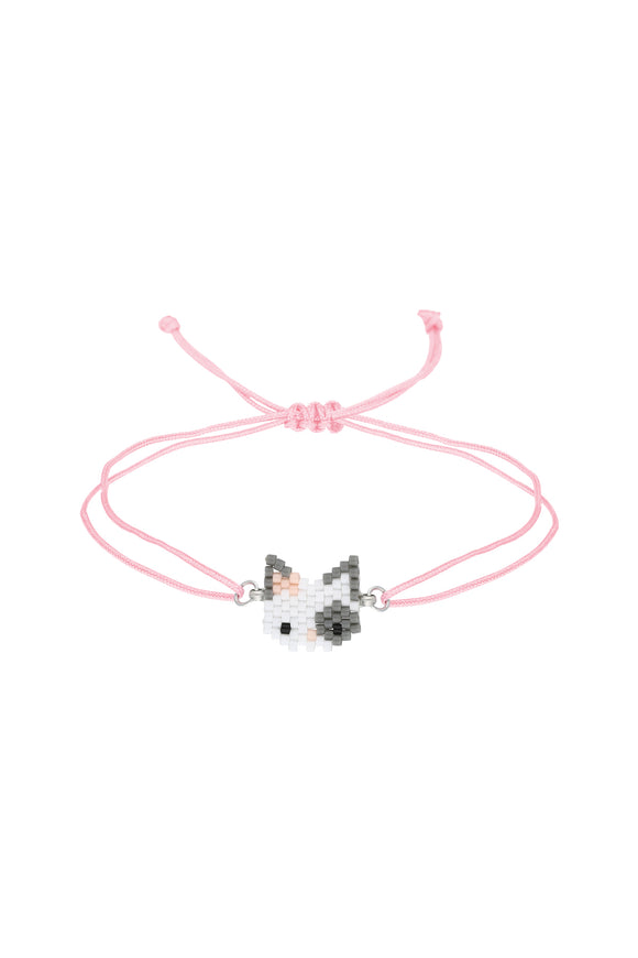 Miyuki Kedi Bileklik - Gri / Miyuki Cat Bracelet - Grey