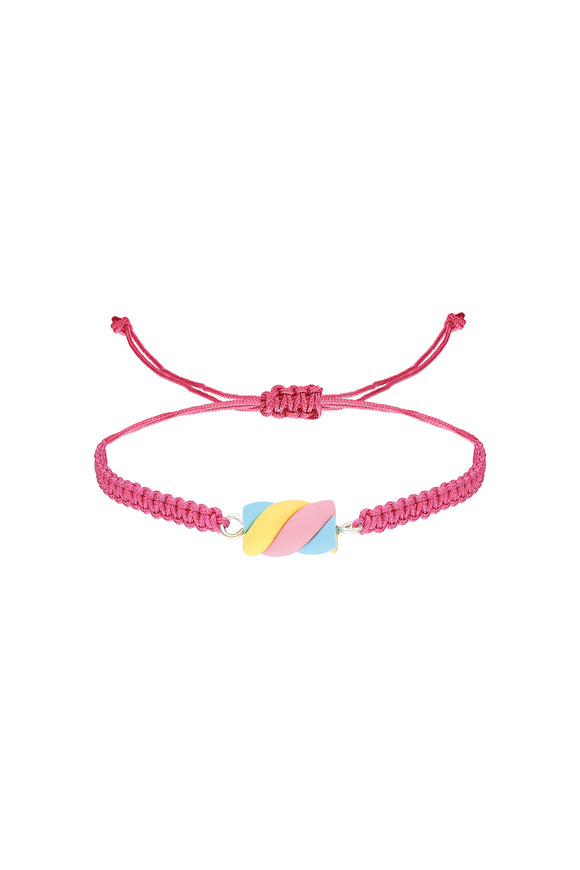 Marshmallow Bileklik - Macenta / Marshmallow Bracelet - Pink