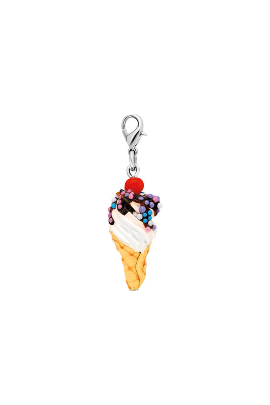 Ice Cream Ornament - Silver Hook
