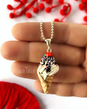 Dondurma Gümüş Kolye / Ice Cream Silver Necklace