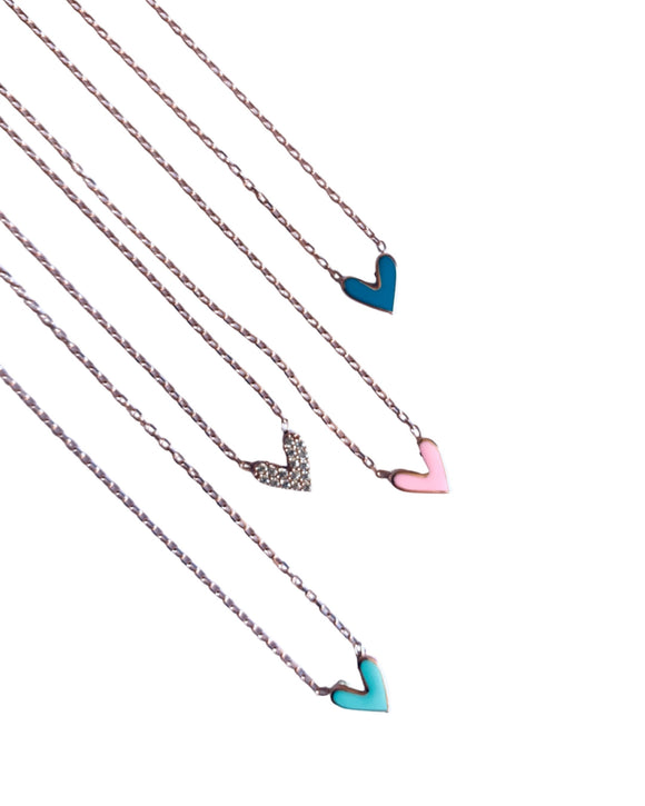 Double Sided Heart Necklace