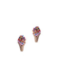 Külah Dondurma Klips Küpe - Pembe / Ice cream Clipon Earring - Pink