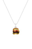 Hamburger Gümüş Kolye / Hamburger Silver Necklace