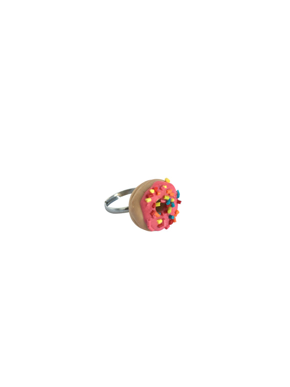 Donut Yüzük - Pembe Sprinkle / Donut Ring - Pink Sprinkle