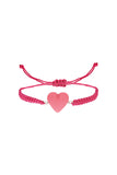 Pembe Kalp Bileklik / Pink Heart Bracelet