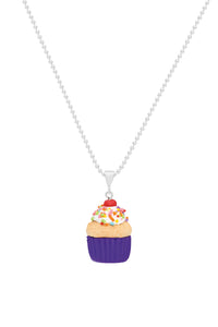 Cupcake Gümüş Kolye / Cupcake Silver Necklace