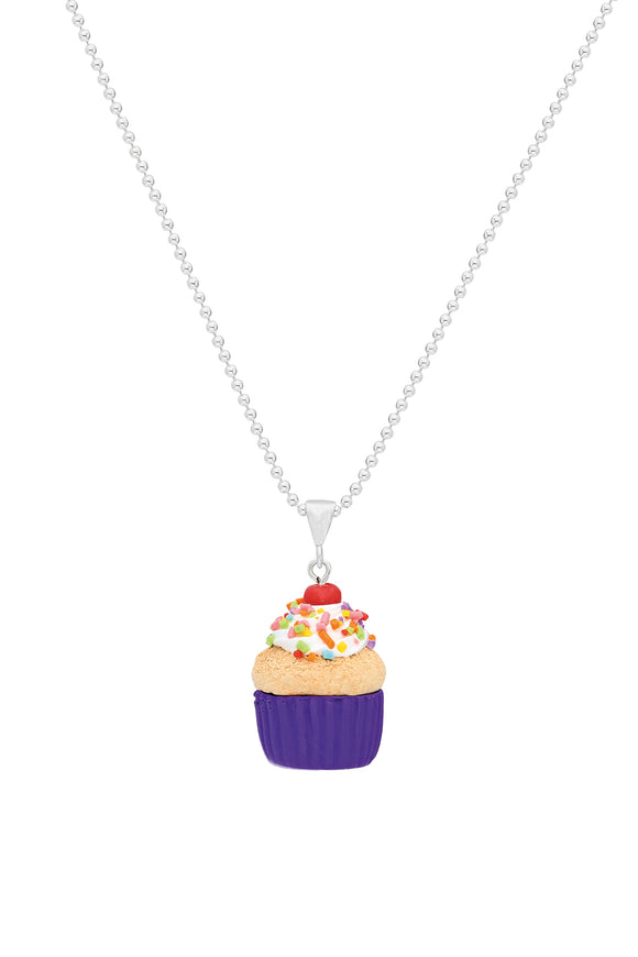 Cupcake Gümüş Kolye / Cupcake Silver Necklace