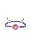 Donut Bileklik - Mor / Donut Bracelet - Purple