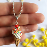 Dondurma Gümüş Kolye / Ice Cream Silver Necklace