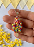 Sprinkle Ice Lollie Gümüş Kolye / Sprinkle Ice Lollie Silver Necklace