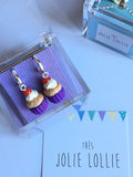 Cupcake Gümüş Küpe / Cupcake Silver Earring