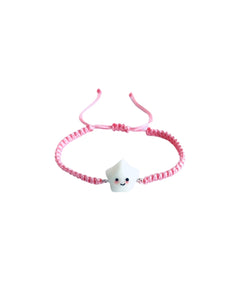 Gece Parlayan Yıldız Bileklik - Pembe / Glow in the Dark Star Bracelet - Pink