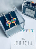 Lolipop Gümüş Küpe / Lollipop Silver Earring