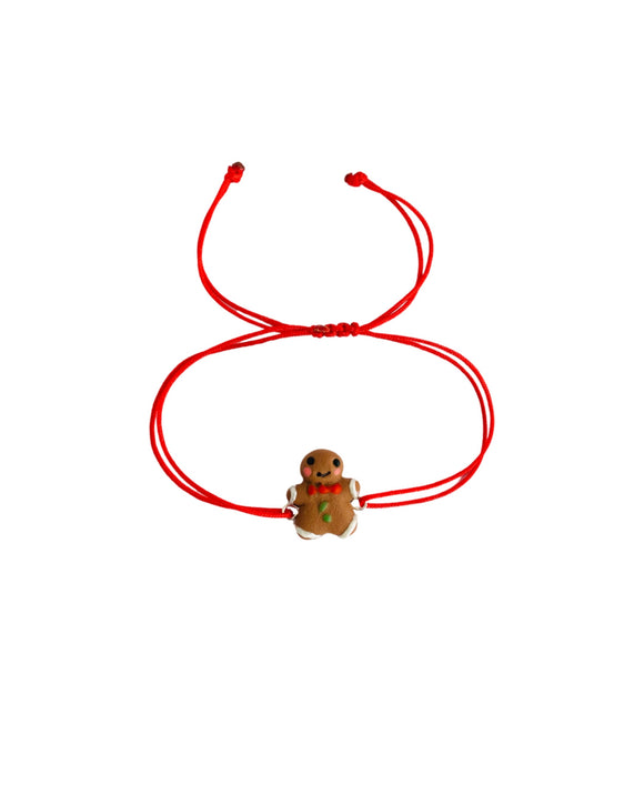 Yılbaşı Kurabiye Bileklik / Christmas Gingerbreadman Bracelet