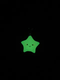 Gece parlayan Yıldız Gümüş Kolye / Glow in the Dark Star Silver Necklace