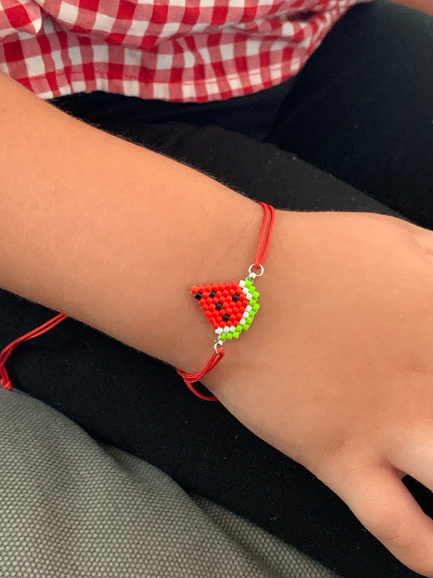 Miyuki Watermelon Bracelet