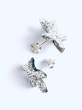 Deniz Yıldızı Gümüş Stud Küpe - Gümüş / Star Fish Silver Stud Earring - Silver