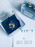 Rainbow Lollipop Bileklik - Lacivert / Rainbow Lollipop Bracelet - Navy