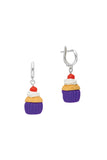 Cupcake Gümüş Küpe / Cupcake Silver Earring