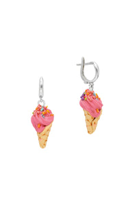 Dondurma Gümüş Küpe / Ice Cream Silver Earring