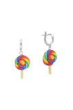 Lolipop Gümüş Küpe / Lollipop Silver Earring