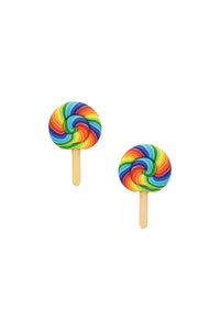 Lolipop Klips Küpe / Lollipop Clipon Earring